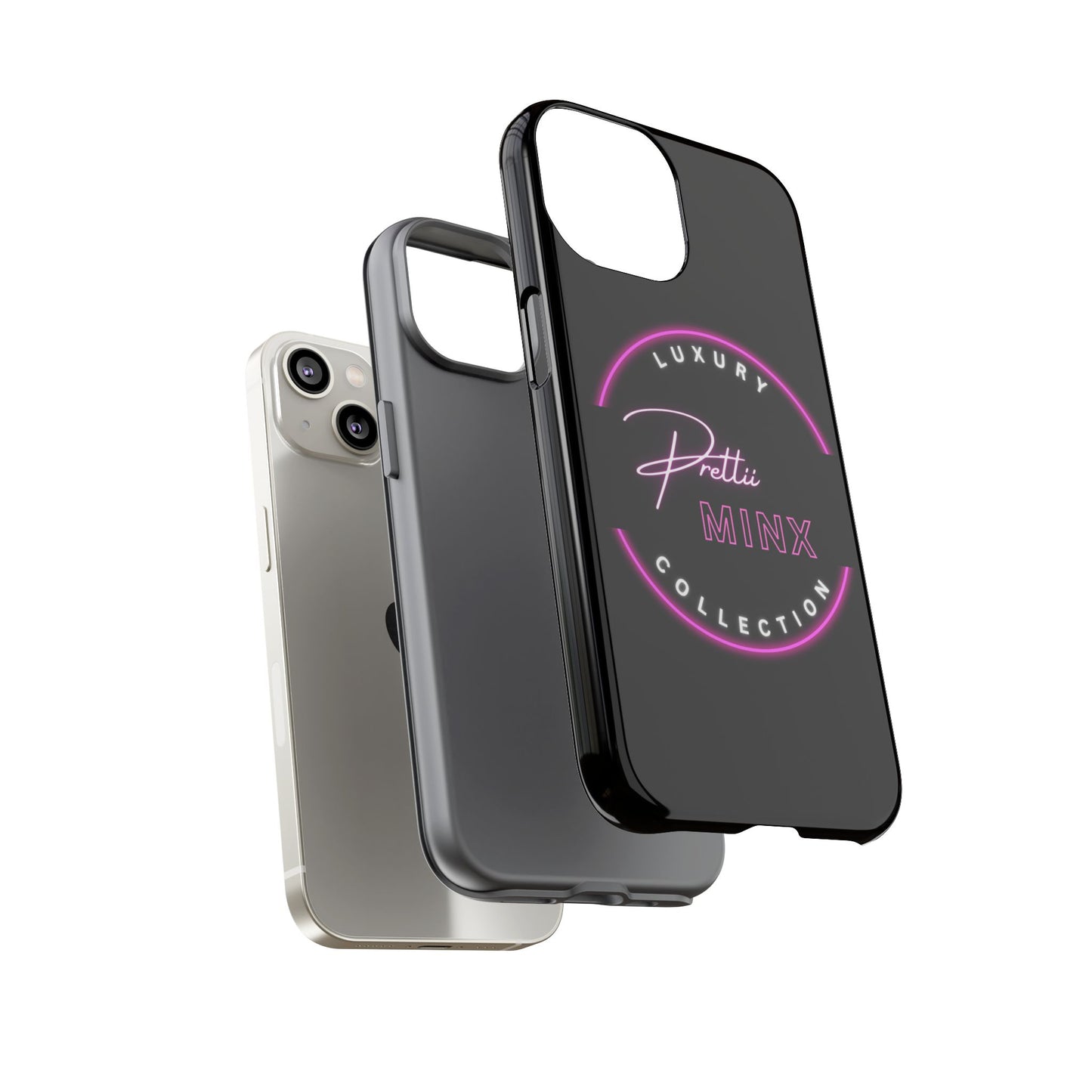 Luxury Phone Case - Pretti Minx Collection with Neon Design