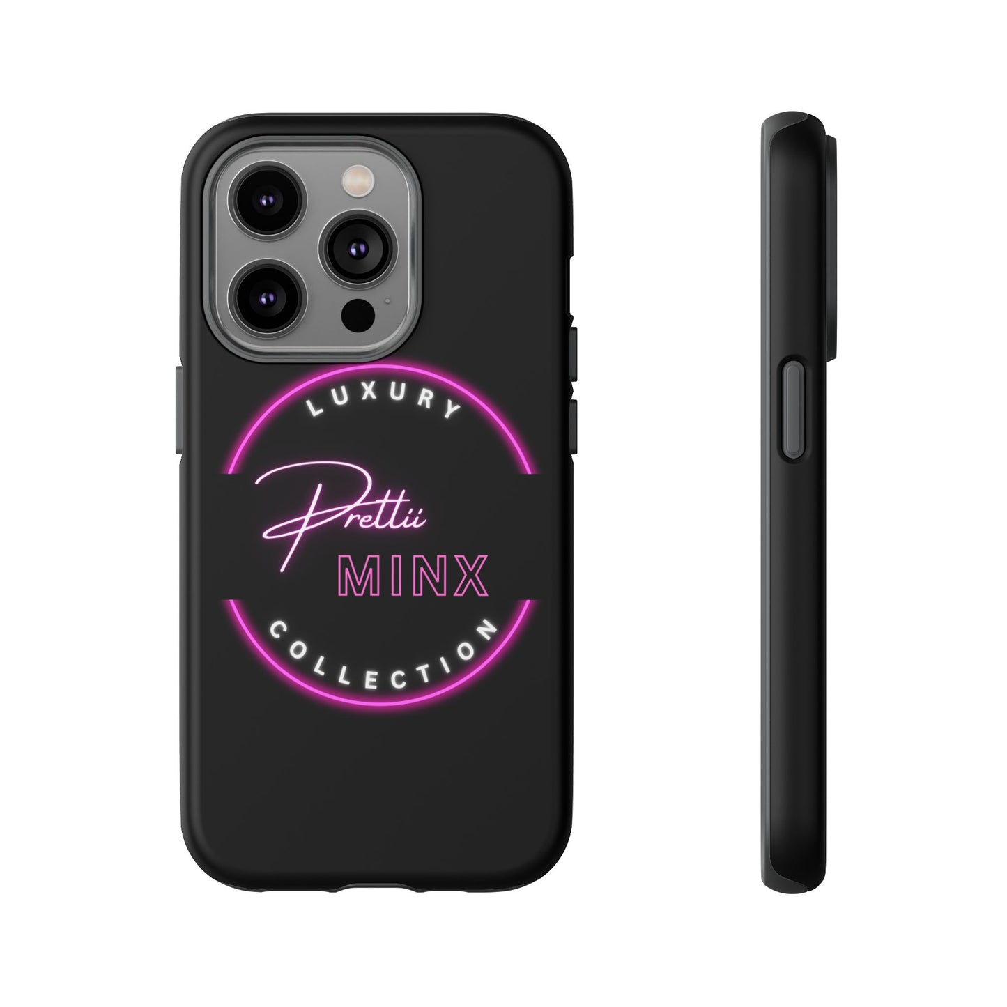 Luxury Phone Case - Pretti Minx Collection with Neon Design