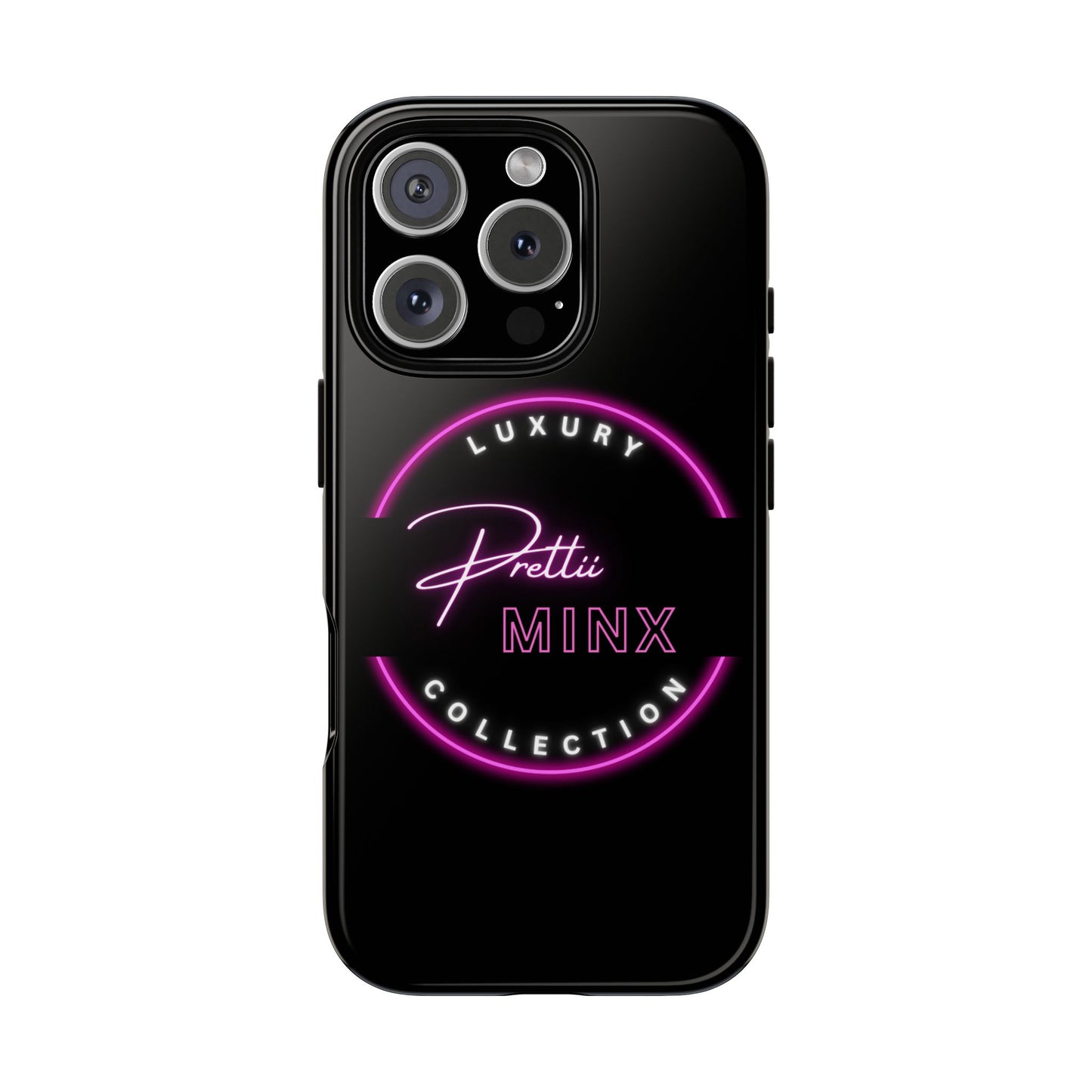 Luxury Phone Case - Pretti Minx Collection with Neon Design