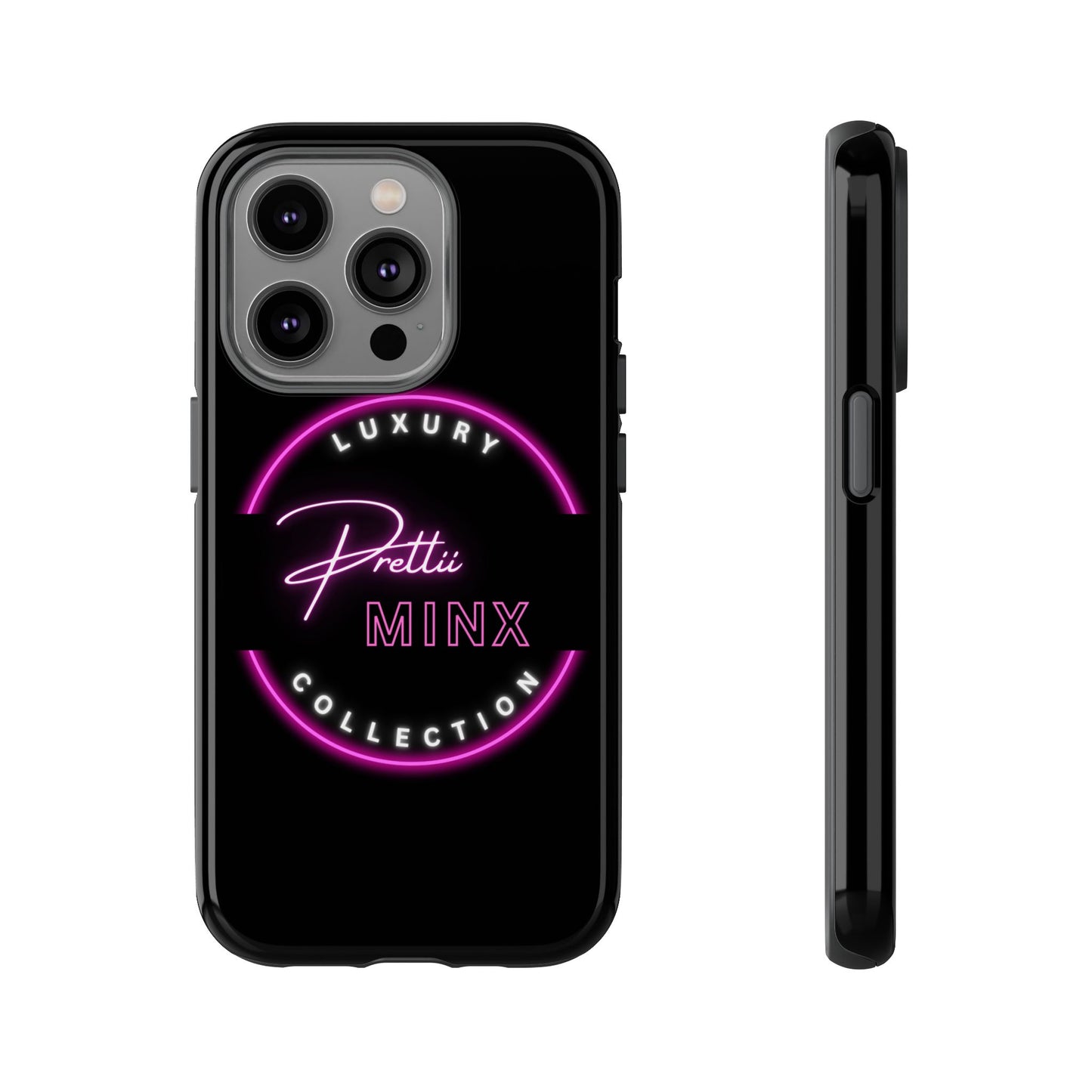 Luxury Phone Case - Pretti Minx Collection with Neon Design