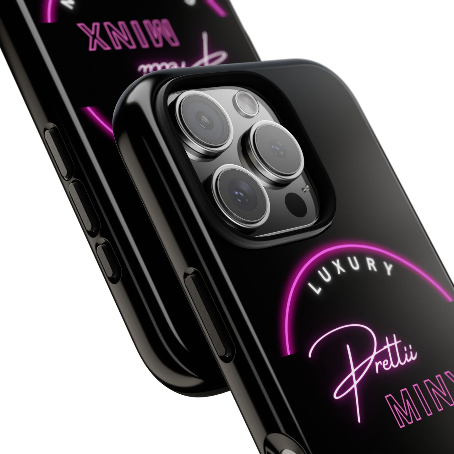 Luxury Phone Case - Pretti Minx Collection with Neon Design
