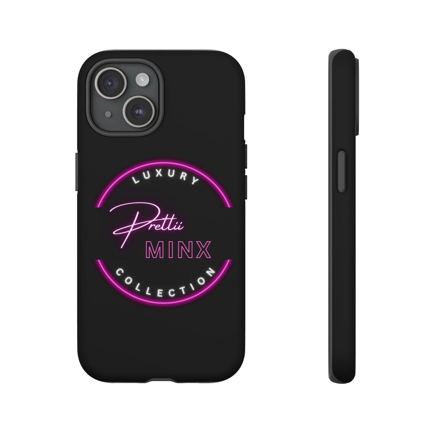 Luxury Phone Case - Pretti Minx Collection with Neon Design