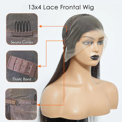 13x4 Wig 200% Density