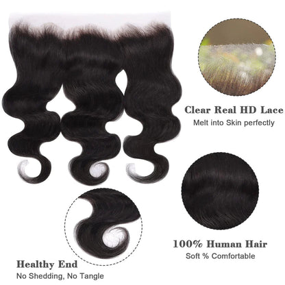 13x6 HD Frontals