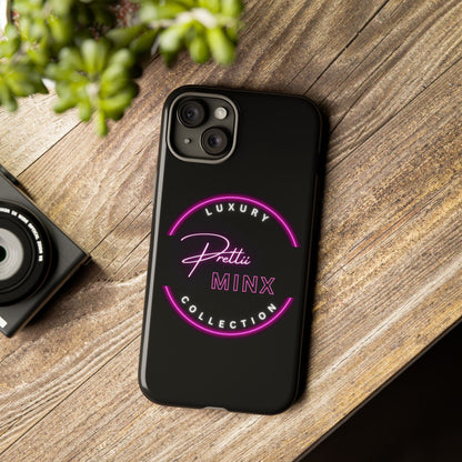 Luxury Phone Case - Pretti Minx Collection with Neon Design