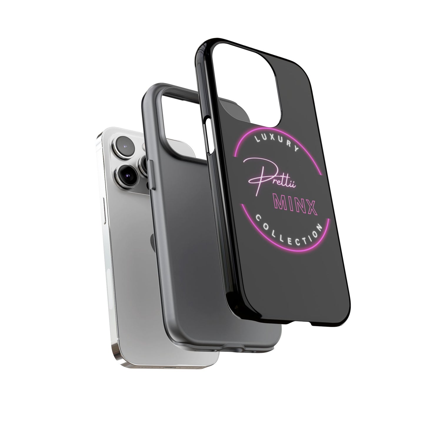 Luxury Phone Case - Pretti Minx Collection with Neon Design