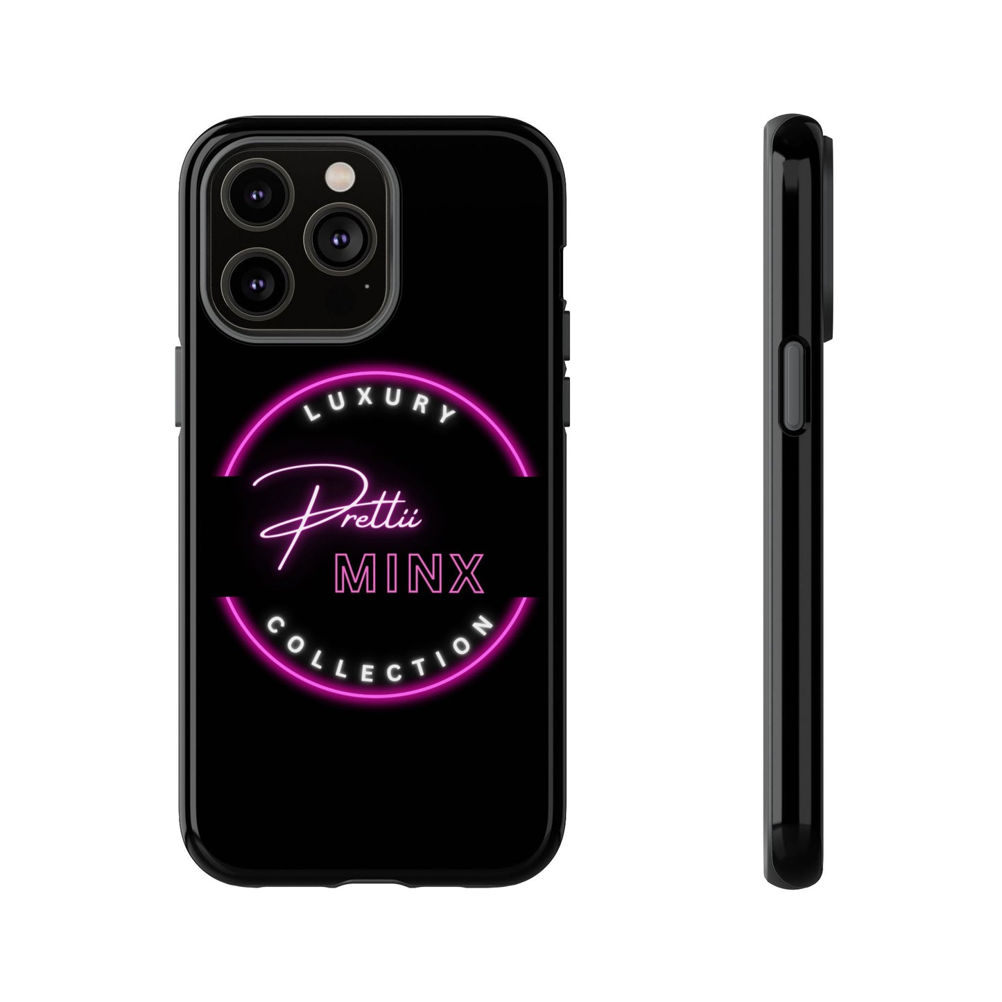 Luxury Phone Case - Pretti Minx Collection with Neon Design