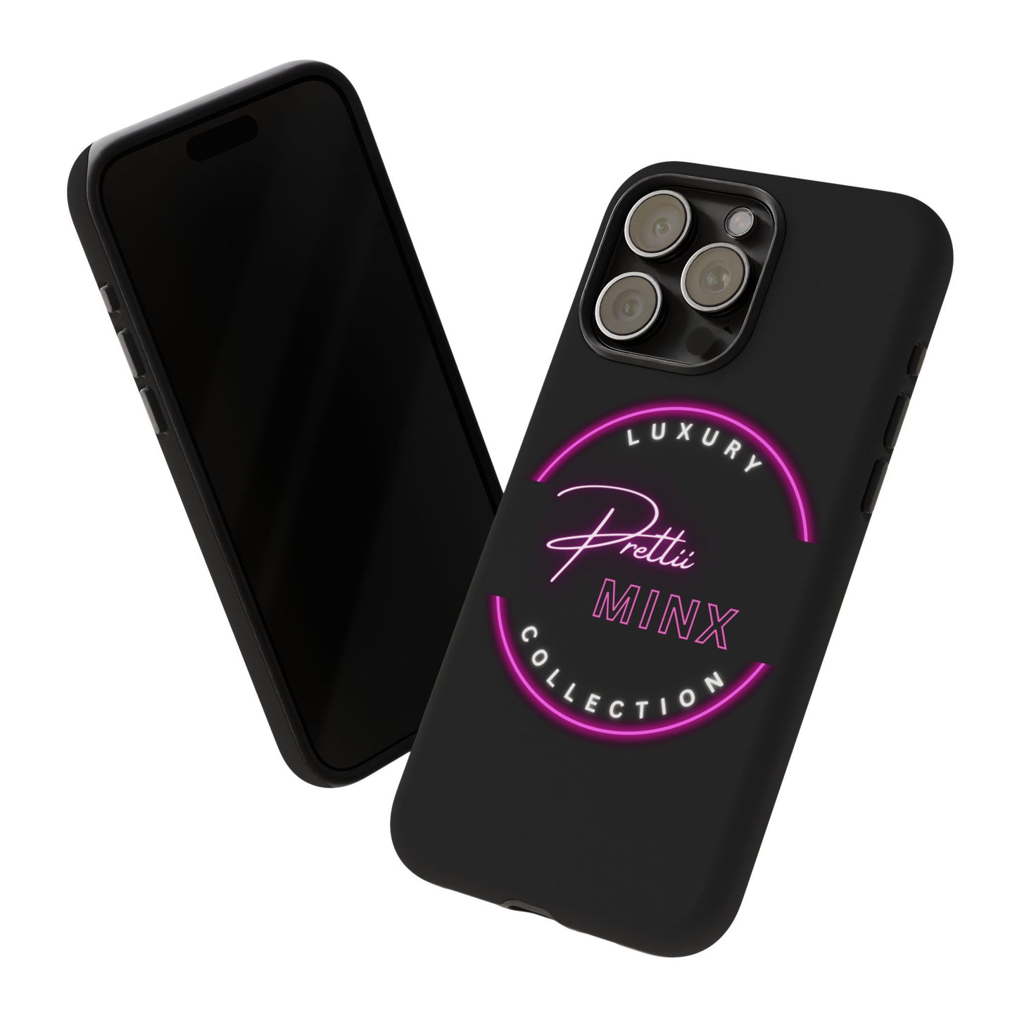 Luxury Phone Case - Pretti Minx Collection with Neon Design
