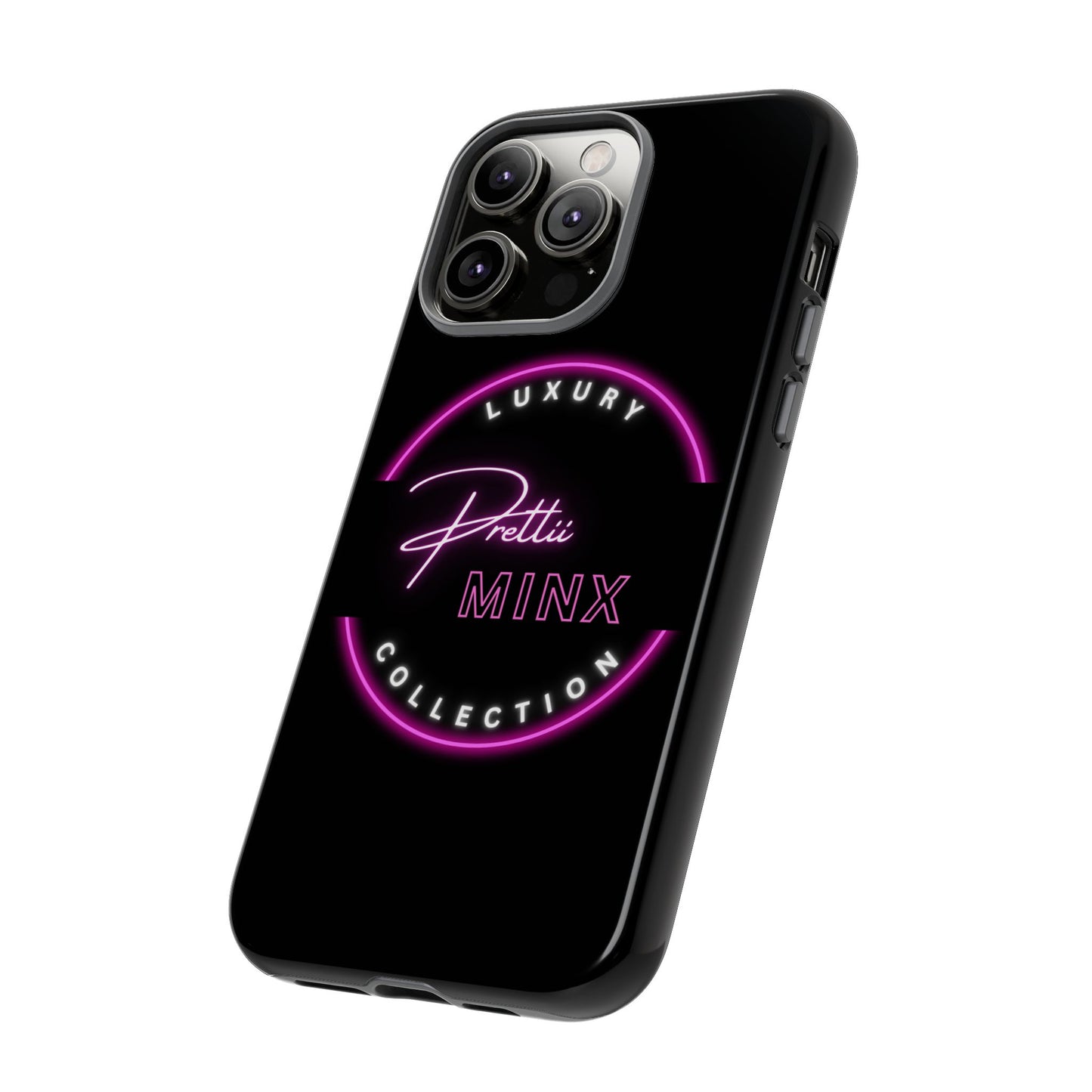 Luxury Phone Case - Pretti Minx Collection with Neon Design