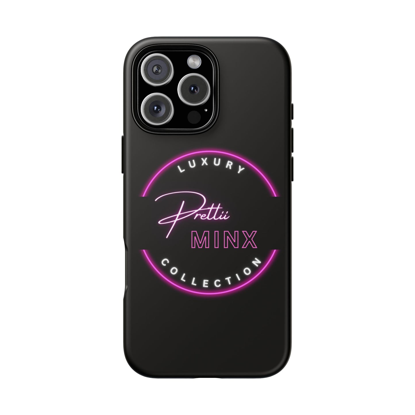 Luxury Phone Case - Pretti Minx Collection with Neon Design