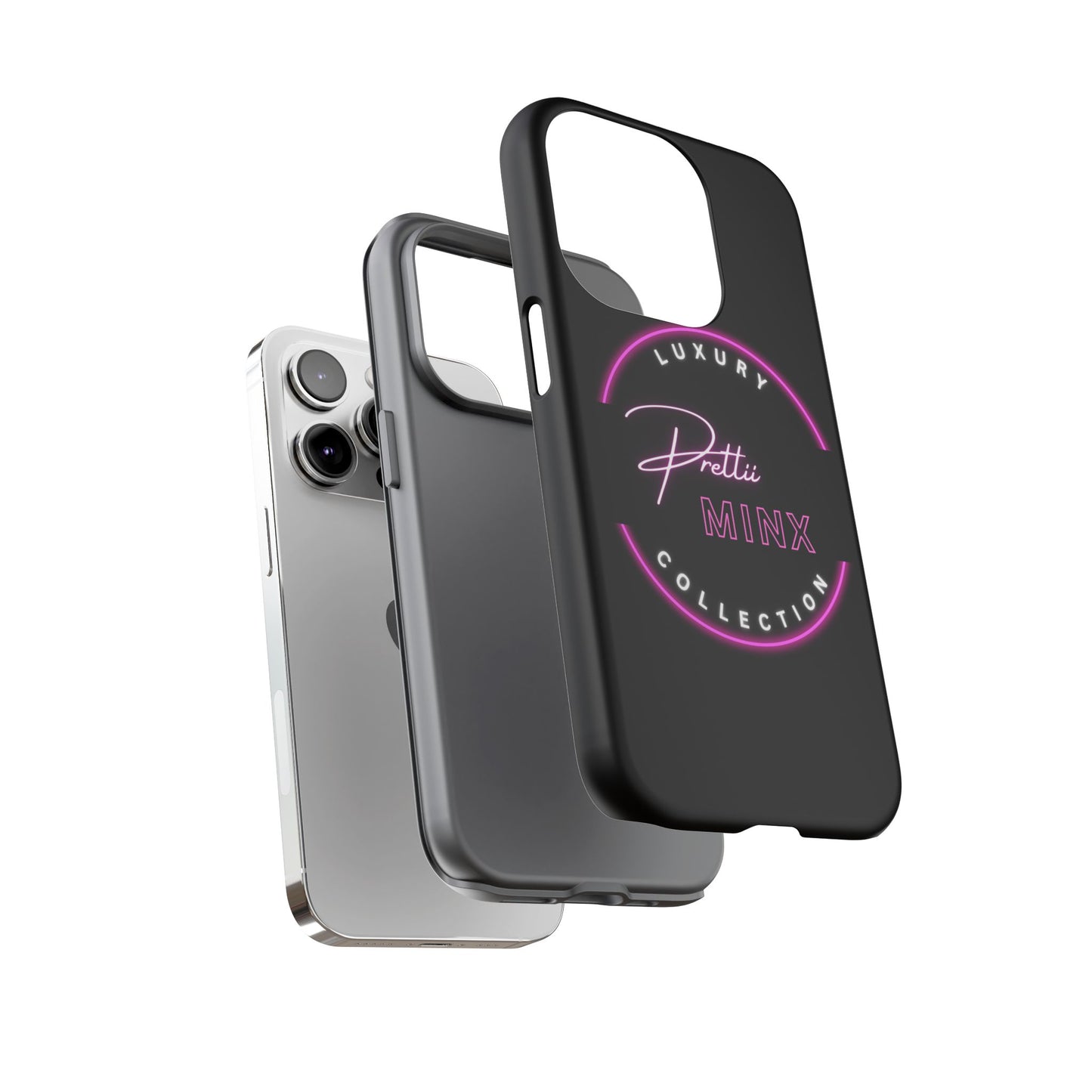 Luxury Phone Case - Pretti Minx Collection with Neon Design