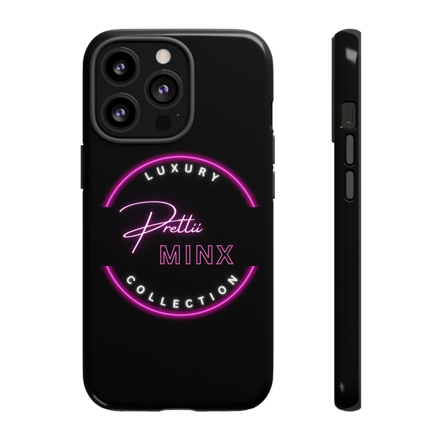 Luxury Phone Case - Pretti Minx Collection with Neon Design