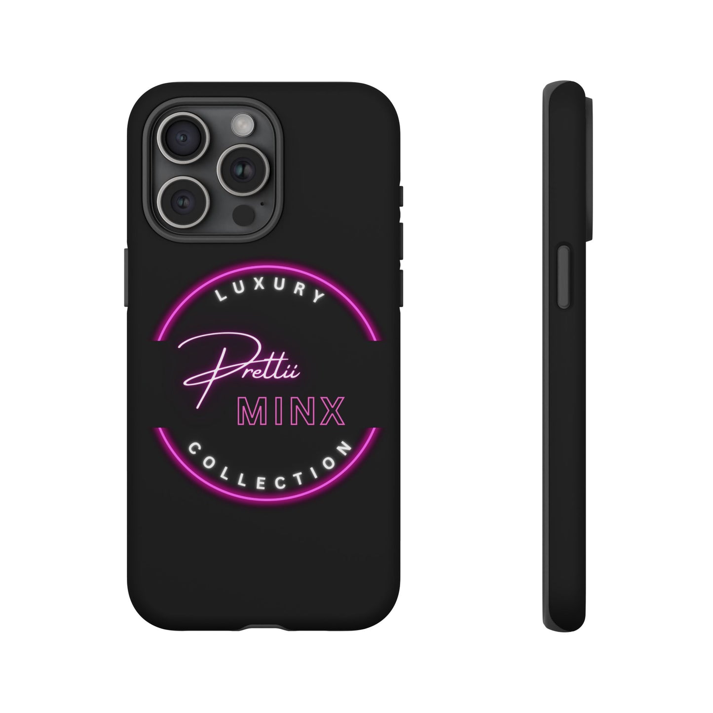 Luxury Phone Case - Pretti Minx Collection with Neon Design