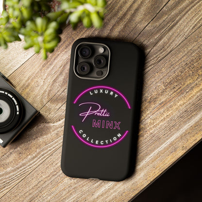 Luxury Phone Case - Pretti Minx Collection with Neon Design