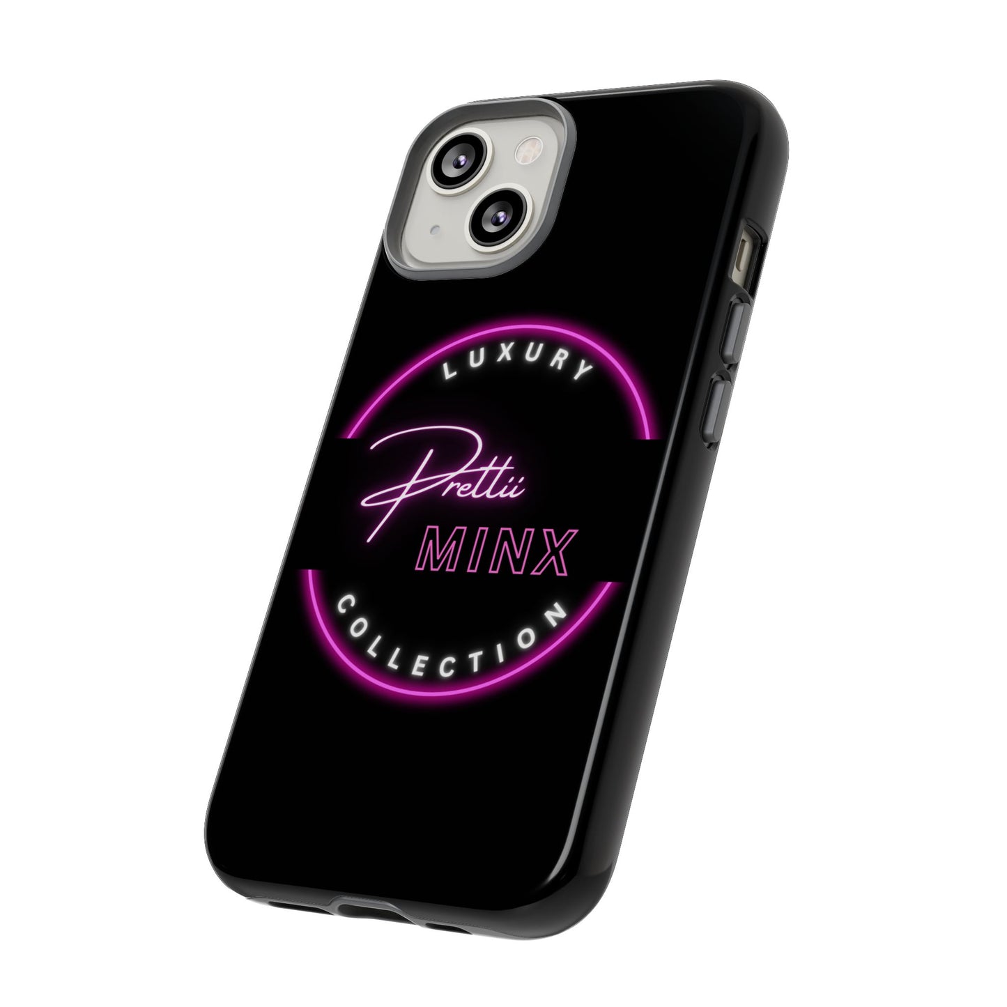 Luxury Phone Case - Pretti Minx Collection with Neon Design