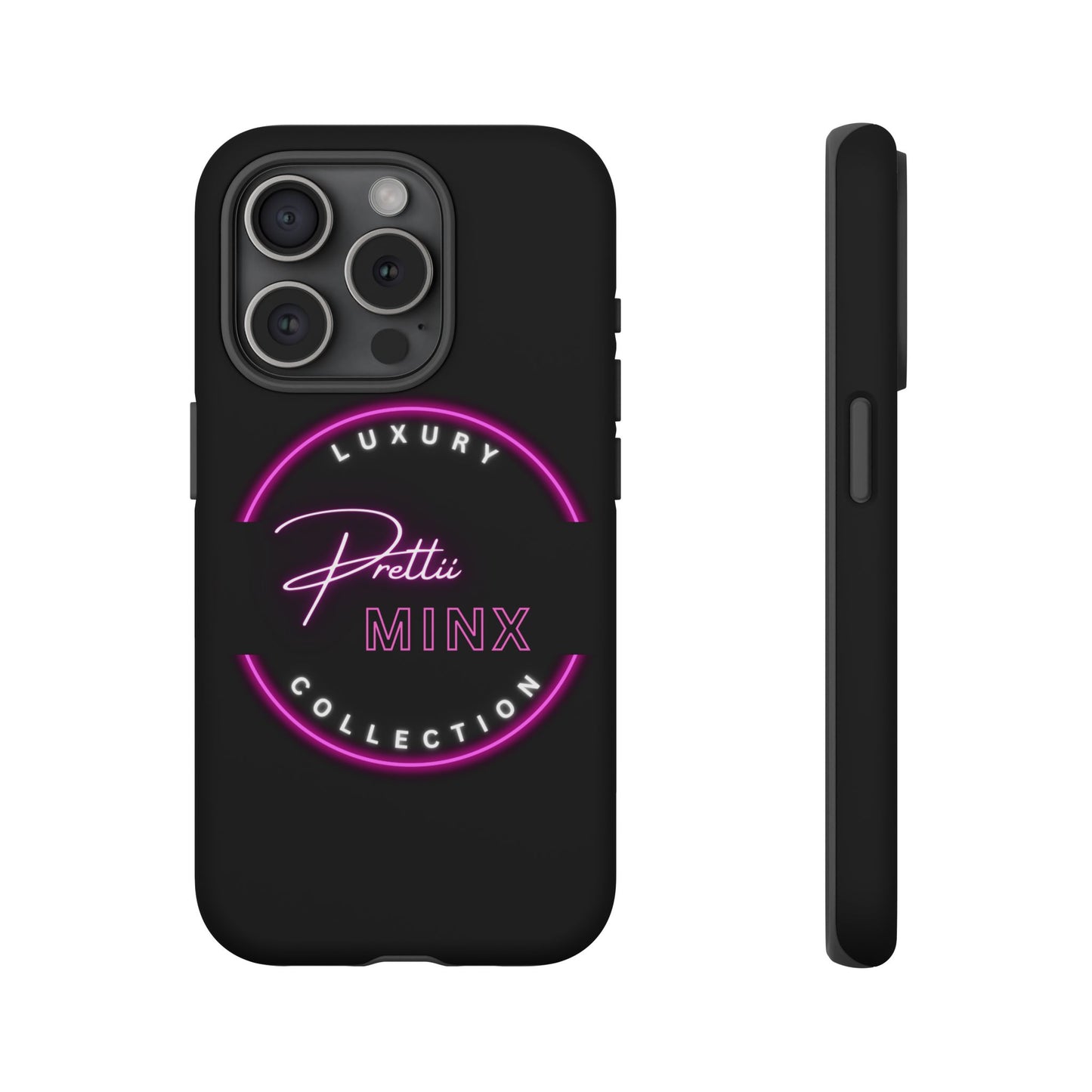 Luxury Phone Case - Pretti Minx Collection with Neon Design