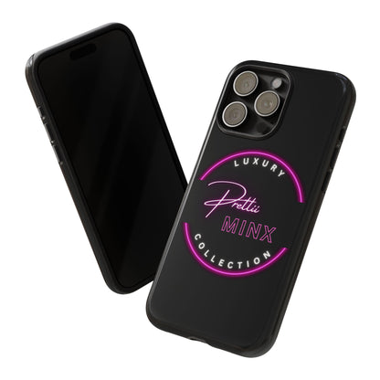 Luxury Phone Case - Pretti Minx Collection with Neon Design