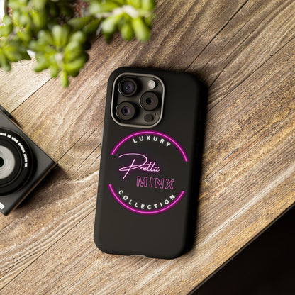 Luxury Phone Case - Pretti Minx Collection with Neon Design