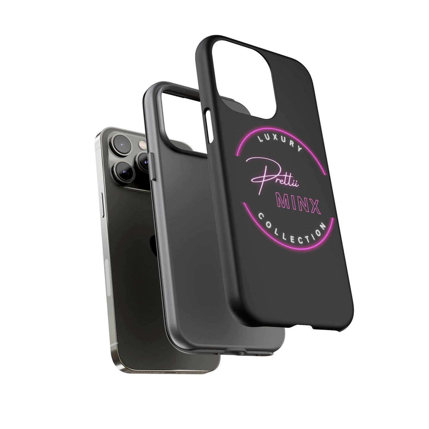 Luxury Phone Case - Pretti Minx Collection with Neon Design