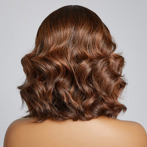 T-Part Brown Ombré Bob Wig